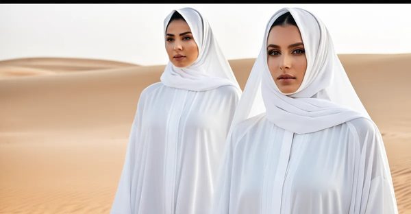 La tendance éclatante de l'abaya blanche en 2023